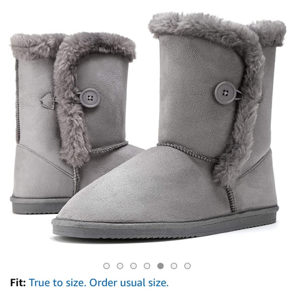 Luffymomo cozy slip-on boot